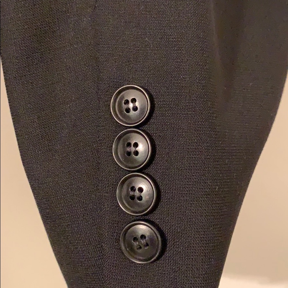 Alpert Nipon Black 3 Button Single Breasted Suit - image 4